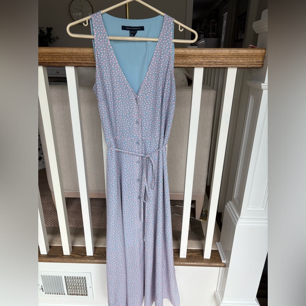 French Connection Sky Blue Dress